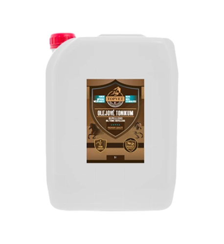 Olejové tonikum s repelentným účinkom pre kone 5 l 5000 ml - Green idea Olejové tonikum s repelentným účinkom pre kone 5 l 5000 ml - Green idea