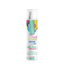 Prírodná čistiaca pena na tvár s medovkou a gerániom pre každý typ pleti - 90 ml - INA Essentials