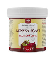 Konská masť FORTE hrejivá - 500 ml - SwissMedicus