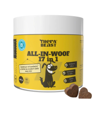 All-In-Woof 17 in 1 – komplex vitamínov, probiotík a živín pre psov – 60 ks – Therabeast All-In-Woof 17 in 1 – komplex vitamínov, probiotík a živín pre psov – 60 ks – Therabeast