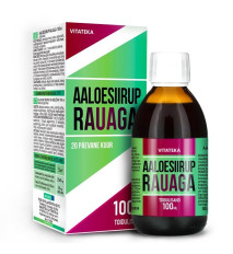 Tekutý sirup s aloe a dobre vstrebateľným železom – 100 ml – Vitateka