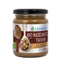 100 % bio lieskovo-orieškové tahini – 250 g – Bioherba