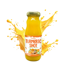 Kurkuma shot s mandarínkou – 200 ml – Vitateka Kurkuma shot s mandarínkou – 200 ml – Vitateka