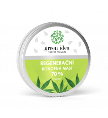 Konopná regeneračná masť 70 % 100 ml - Green idea