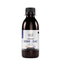 Lipozomálny vitamín D3+K2 200ml - Adelle Davis