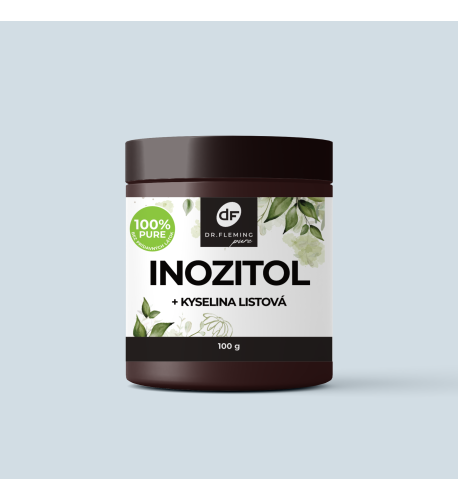 Inozitol + Kyselina Listová - 100 g prášok  - Dr. Fleming