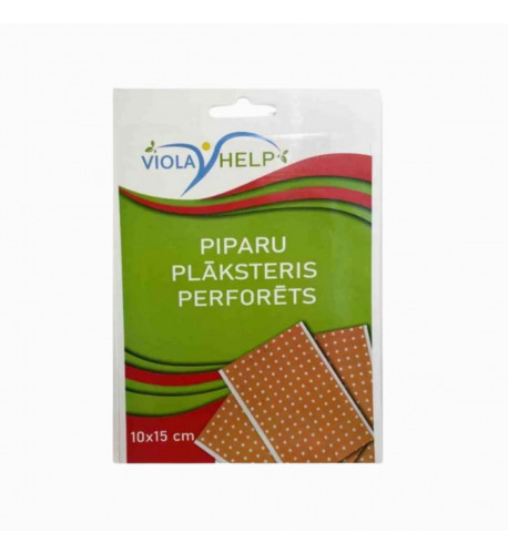 ViolaHerb Kapsaicínová hrejivá náplasť s výťažkom z papriky - 10x15 cm - ViolaHelp