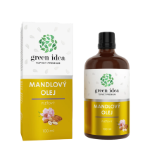 Mandľový pleťový olej 100 ml - Green idea Mandľový pleťový olej 100 ml - Green idea