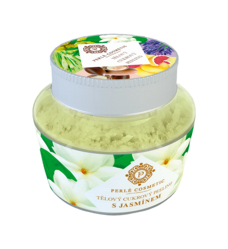 Cukrový peeling s jazmínom 200 g – Green idea Cukrový peeling s jazmínom 200 g – Green idea