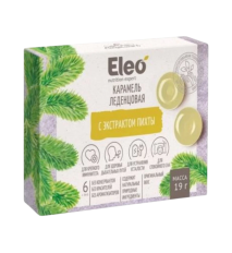 Karamelové cukríky s jedľovým extraktom - 6ks/19g - ELEO Karamelové cukríky s jedľovým extraktom - 6ks/19g - ELEO