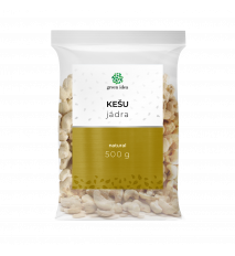Kešu jadrá natural 500 g - Green idea