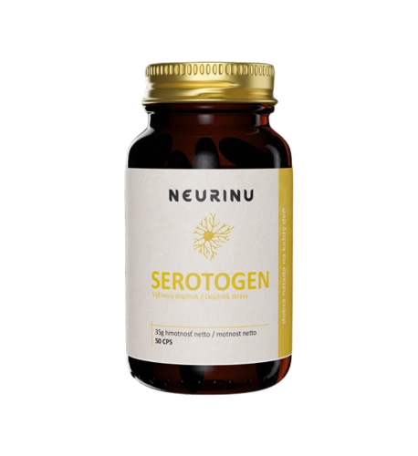 NEURINU Serotogen s 5-HTP a vitamínmi B - 50 kapsúl