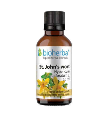 Ľubovník bodkovaný kvapky – tinktúra – 50 ml – Bioherba Ľubovník bodkovaný kvapky – tinktúra – 50 ml – Bioherba