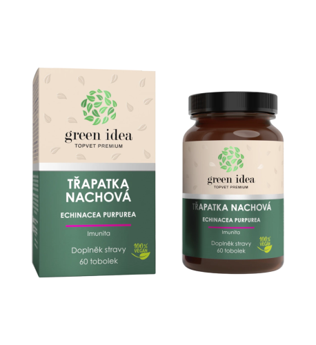 Echinacea – bylinný extrakt – 60 kapsúl – Green idea