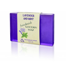 Glycerínové mydlo Levanduľa a mäta 70g - Bulgarian Rose Karlovo