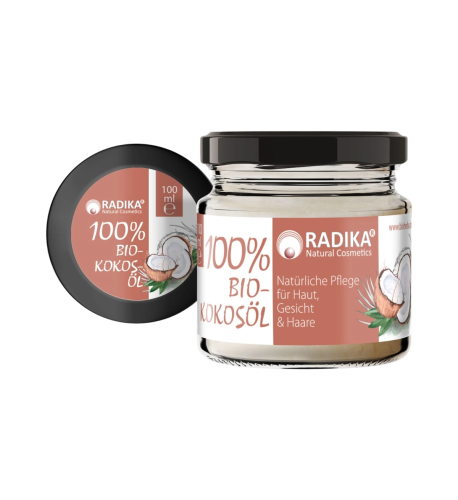 100 % bio kokosový olej na pokožku, pleť a vlasy – 100 ml – Bioherba