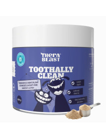 Toothally clean – prášok na zuby a ďasná pre psov a mačky – 200 g – Therabeast