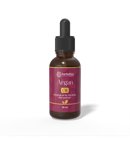 Arganový olej 100% prírodný, za studena lisovaný  Objem: 50 ml
