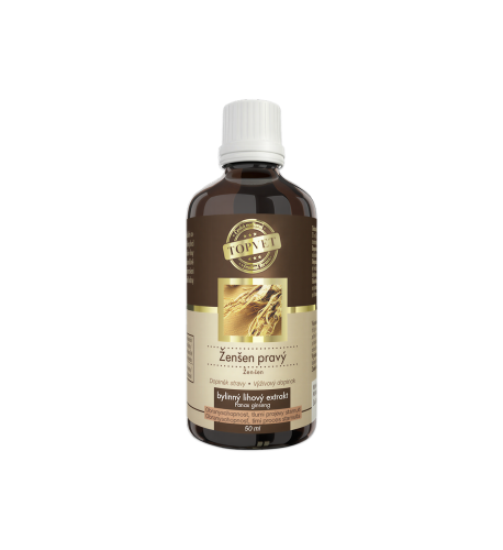 Ženšen tinktúra – kvapky 50 ml – Green idea
