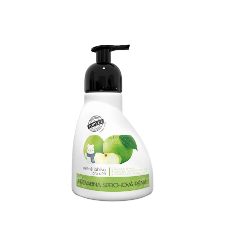 Sprchová pena – zelené jablko – vhodné pre deti 300 ml – Green idea