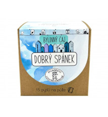 Porcovaný bylinný čaj Dobrý spánok - 45g (15x3g)- Bylinářství U Chytré horákyně