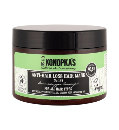 Dr. Konopka's Maska na vlasy proti vypadávaniu vlasov №128 pre všetky typy vlasov - 300 ml - Dr. Konopka's Dr. Konopka's Maska na vlasy proti vypadávaniu vlasov №128 pre všetky typy vlasov - 300 ml - Dr. Konopka's