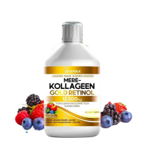 Morský kolagén Gold s retinolom 12 500 mg - 500 ml - Vitateka