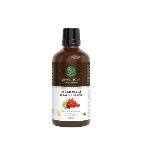 Jarabina vtáčia tinktúra – kvapky 50 ml – Green idea