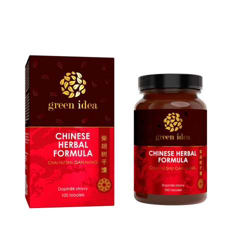 TCM Chai Hu Shu Gan Nang - 100 kapsúl - Green idea TCM Chai Hu Shu Gan Nang - 100 kapsúl - Green idea