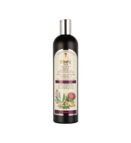 Šampón na vlasy №3 – lopúchový propolis - 550 ml - Babička Agafia Šampón na vlasy №3 – lopúchový propolis - 550 ml - Babička Agafia