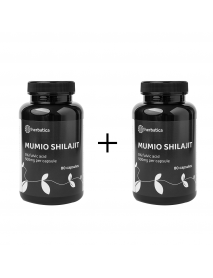 Zvýhodnený set: 2 x Shilajit - očistené mumio premium (500mg) - 80 kapsúl -
