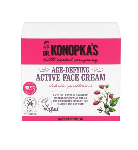 Aktívny anti-age pleťový krém - 50 ml - Dr. Konopka's