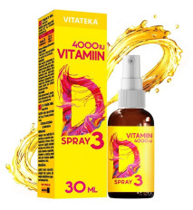 Vitamín D3 v spreji 4000 IU – 30 ml – Vitateka
