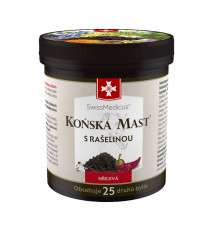Konská masť hrejivá s rašelinou - 250 ml - SwissMedicus