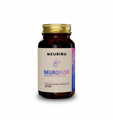 NEURINU Neuroflor probiotiká pre psychickú rovnováhu - 50 kapsúl