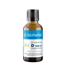 Vitamín D kvapky 1000 IU (25 mcg) - 50 ml - Bioherba Vitamín D kvapky 1000 IU (25 mcg) - 50 ml - Bioherba