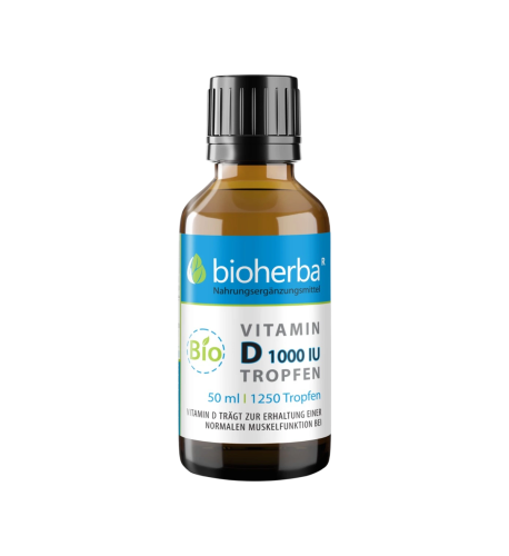 Vitamín D kvapky 1000 IU (25 mcg) - 50 ml - Bioherba Vitamín D kvapky 1000 IU (25 mcg) - 50 ml - Bioherba