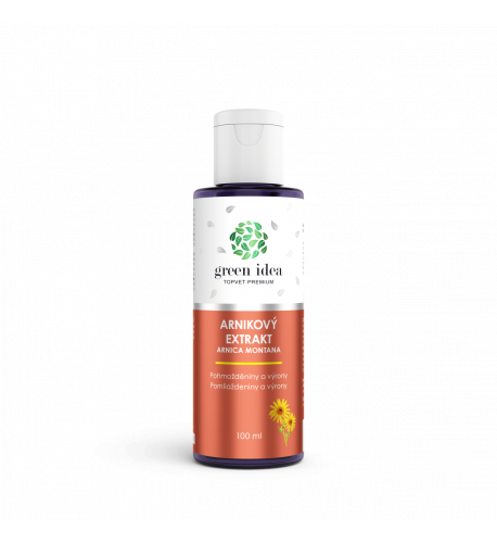 Arnikový extrakt - arnika horská 100 ml - Green idea