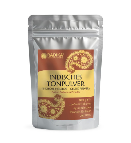 Indická liečivá hlina (Multani Mitti) prášok - 100 g - Bioherba
