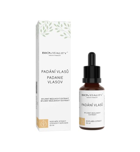 Vypadávanie vlasov – bezalkoholová tinktúra – kvapky 25 ml – Green idea Vypadávanie vlasov – bezalkoholová tinktúra – kvapky 25 ml – Green idea