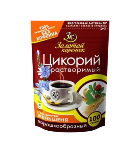 Čakanková káva so ženšenom - 100 g - Zolotoi