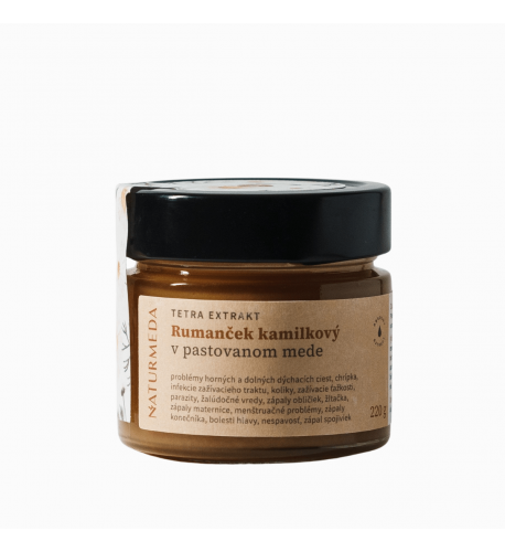 Terapeutický med s rumančekom kamilkovým - 220g - Naturmeda