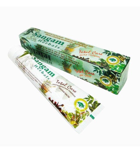 Ajurvédska bylinná zubná pasta - 100 g - Sangam Herbals Ajurvédska bylinná zubná pasta - 100 g - Sangam Herbals