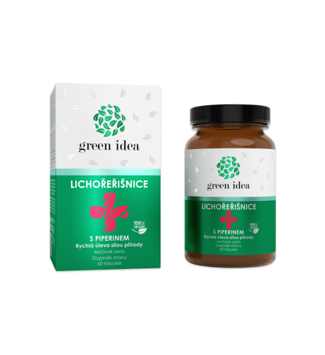 Kapucínka+ s piperínom – 60 kapsúl – Green idea