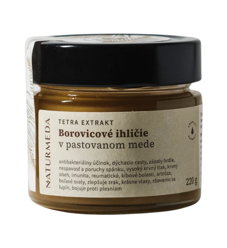 Terapeutický med s borovicovým ihličím - 220g - Naturmeda