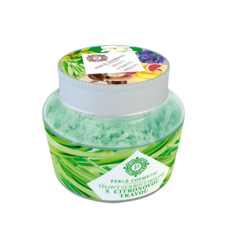 Cukrový peeling s citrónovou trávou 200 g – Green idea