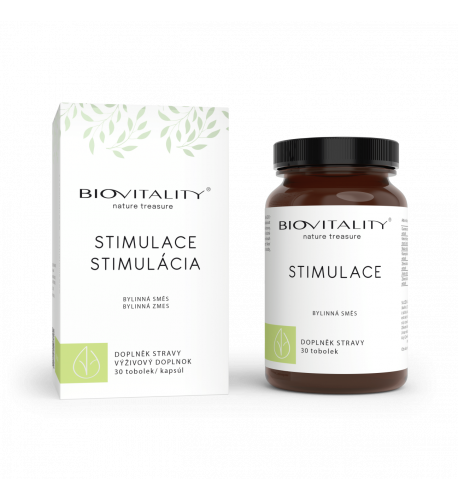 Stimulácia – bylinný komplex – kapsuly 30 ks – Green idea