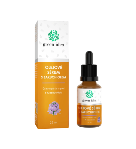 Olejové sérum s bakuchiolom – 25 ml – Green idea Olejové sérum s bakuchiolom – 25 ml – Green idea