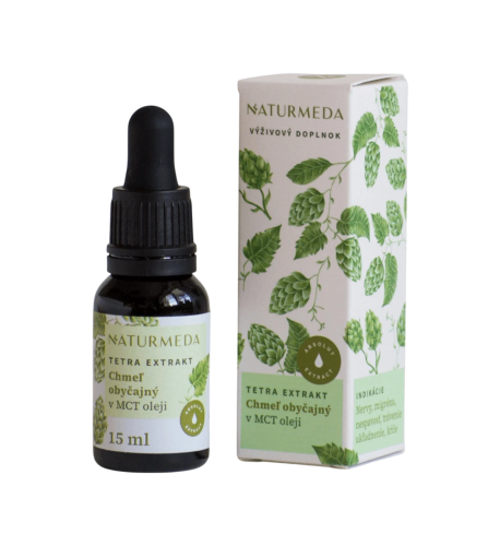 Chmeľ obyčajný – Tetra bylinný extrakt 15 ml - Naturmeda