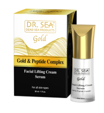 Dr. Sea Pleťové liftingové sérum so zlatom a peptidovým komplexom - 30ml - Dr.Sea